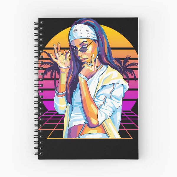 Item preview, Aaliyah Retro Sunset #1794 designed and sold by tdwngplum.
