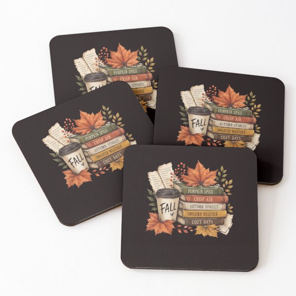 Item preview, Hello Fall Books & Coffee Thanksgiving Book Reading  designed and sold by ImeldaSparks.