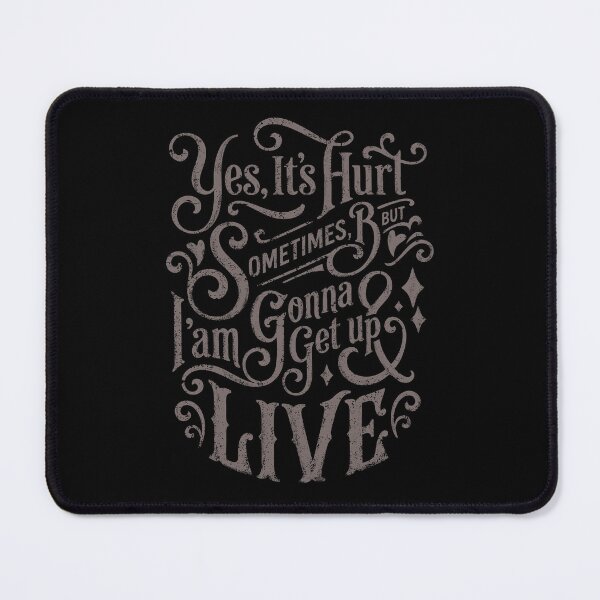 Item preview, Its Hard Sometimes, But Im Gonna Get Up N Live designed and sold by mazyoy.