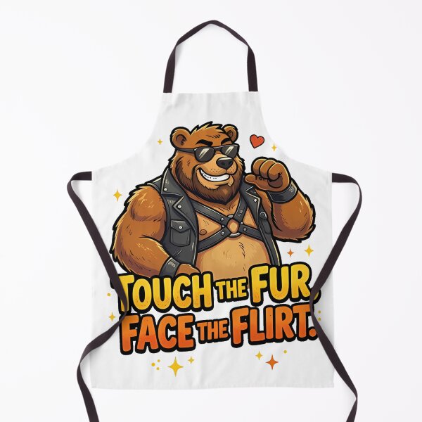 Item preview, Touch the Fur, Face the Flirt. designed and sold by TheBearthquake.