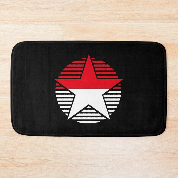 Item preview, Retro Indonesia Flag Star ID designed and sold by shitpostee.