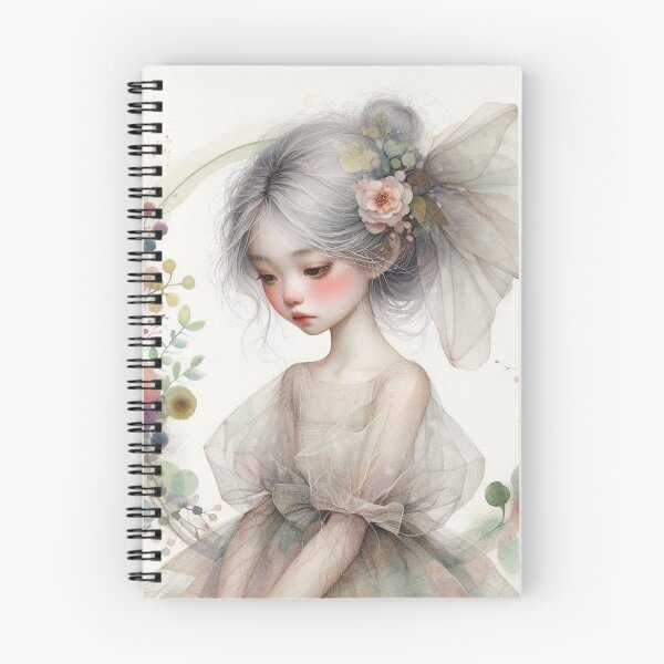 Item preview, Serene Spring Girl designed and sold by Beyondnote-Art.