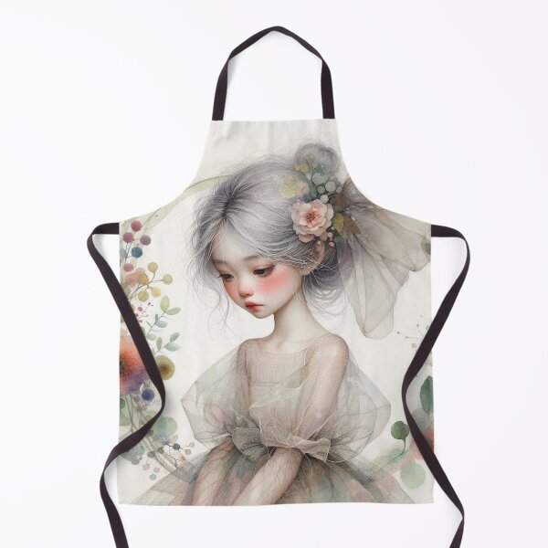 Item preview, Serene Spring Girl designed and sold by Beyondnote-Art.