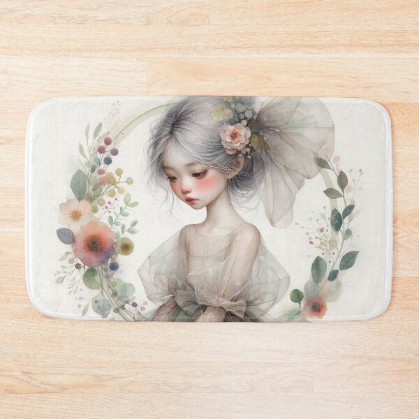 Item preview, Serene Spring Girl designed and sold by Beyondnote-Art.