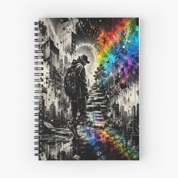 Item preview, Behind Reality - Urban Neon Journey designed and sold by Personiq Kaleido.