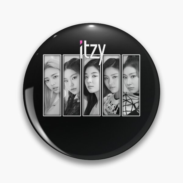 Item preview, ITZY K-Pop Band Members Black & White designed and sold by GerardoJerde.