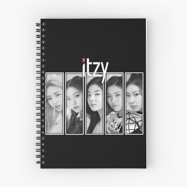 Item preview, ITZY K-Pop Band Members Black & White designed and sold by GerardoJerde.