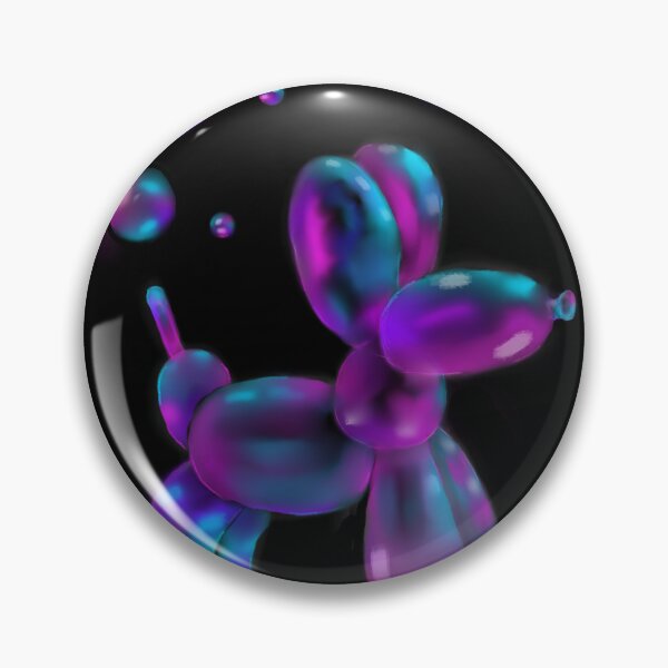 Item preview, Neon Balloon Dog designed and sold by DoodlesbyEllieE.
