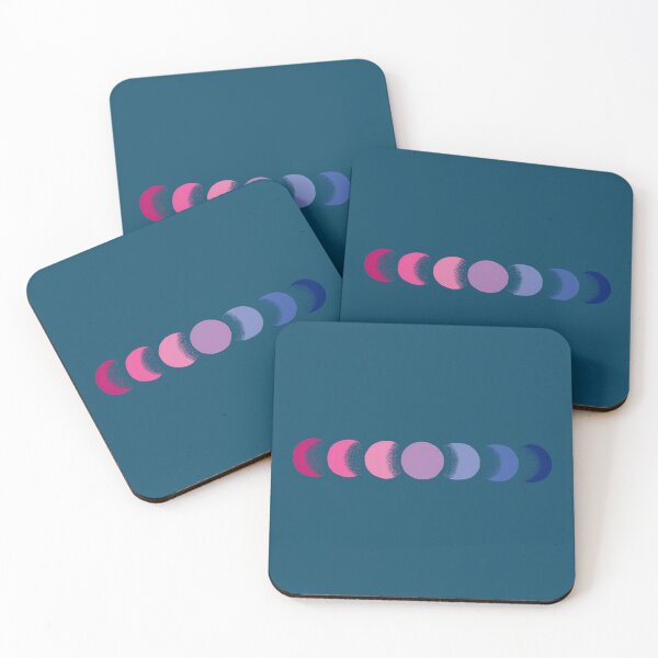 Item preview, Bisexual Moon Phases  designed and sold by Daylenow.