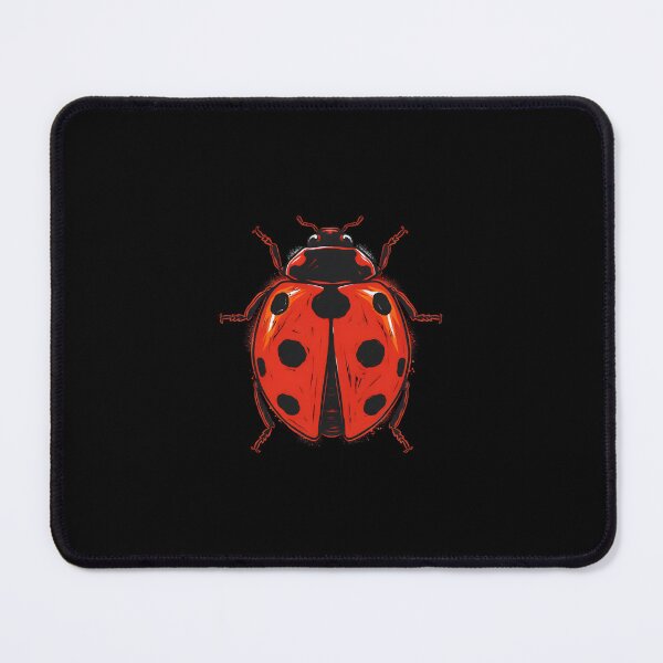 Item preview, Red Ladybug Insect Illustration Spray Splatter Graphic designed and sold by Enea Kelo.