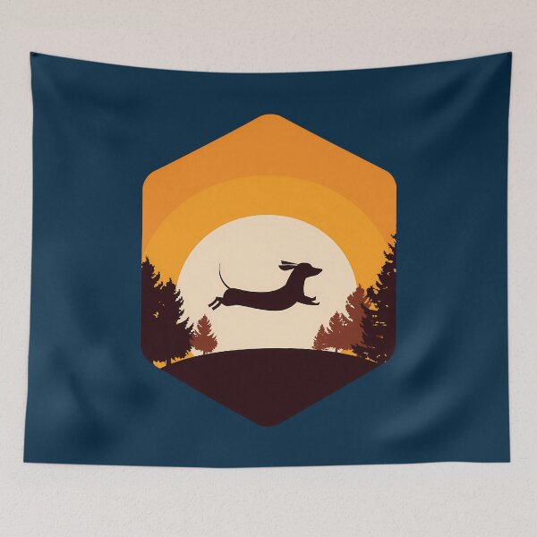 Item preview, Dachshund Moon Sunset Design For Doxie Lovers designed and sold by Daylenow.