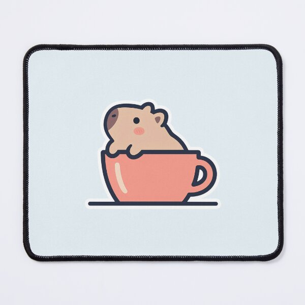 Item preview, A-Capy-bar-ly-Cozy-Morning designed and sold by ornski.