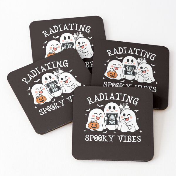 Item preview, Radiating Spooky Vibes Boo Ghost Rad Tech Halloween designed and sold by cosettacir6382.