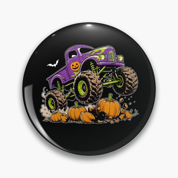 Item preview, Halloween Monster Truck designed and sold by yobochart.