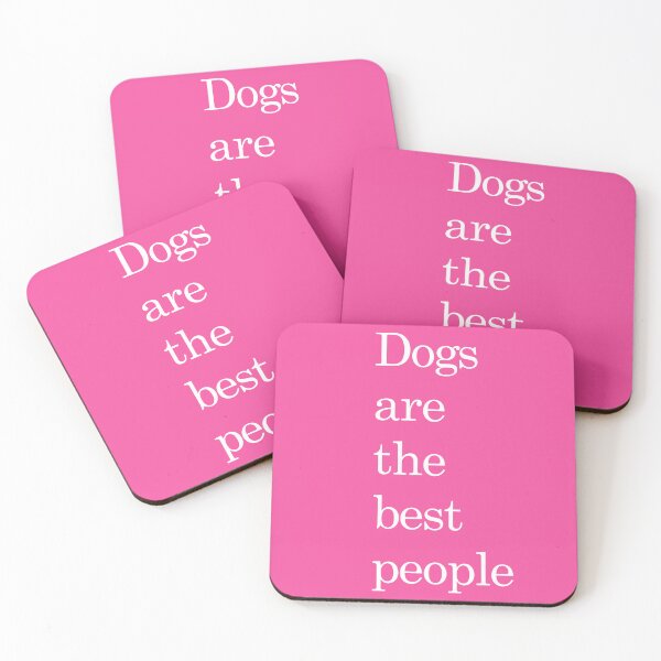 Item preview, Dogs are the best people designed and sold by Em&Nig.