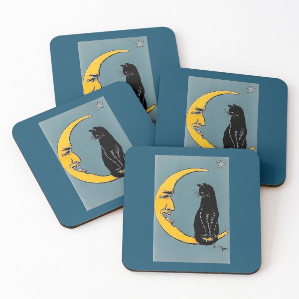 Item preview, La Luna With Cat Tarot Card designed and sold by Daylenow.