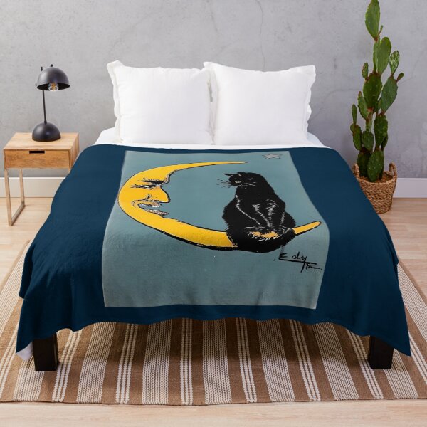 Item preview, La Luna With Cat Tarot Card designed and sold by Daylenow.
