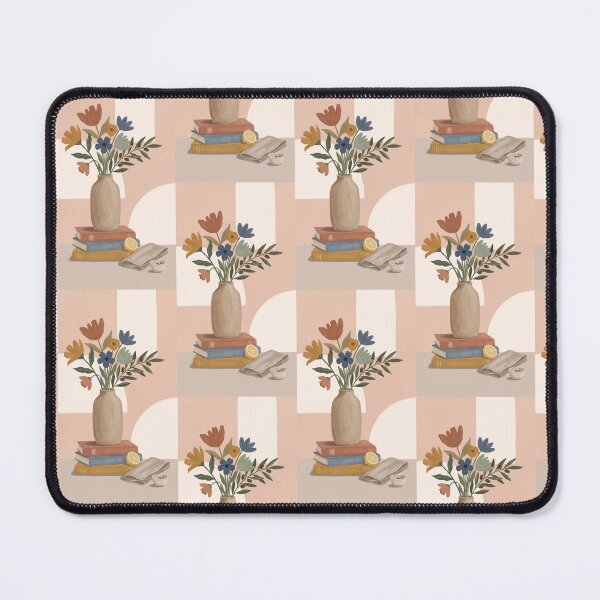 Item preview, Boho Floral Ceramic Vase Book Still Life Aesthetic designed and sold by Itsheartshop.