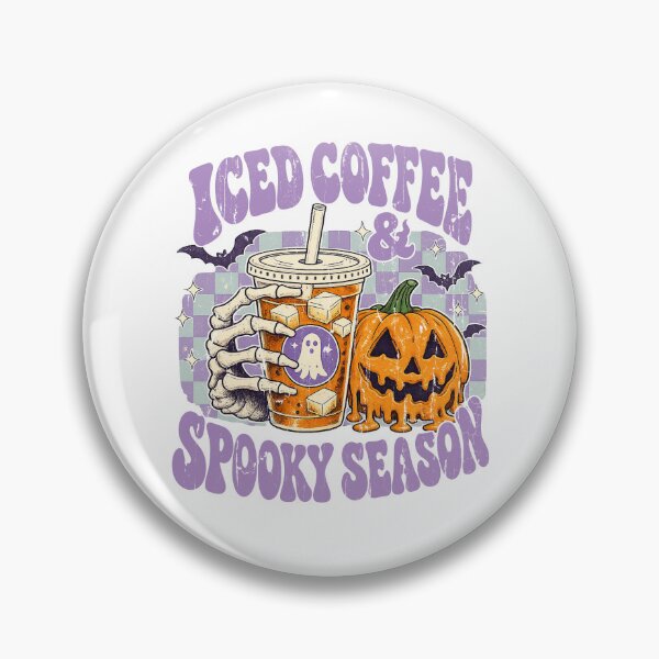 Item preview, Iced Coffee And Spooky Season designed and sold by Muslims_place.