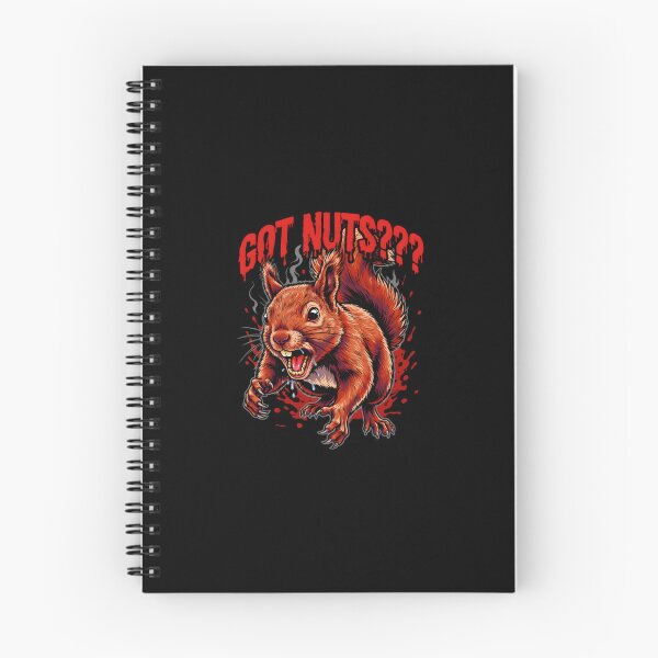 Item preview, Got Nuts Rabid Squirrel Blood Splatter Horror Graphic designed and sold by Enea Kelo.