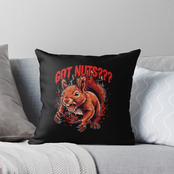 Item preview, Got Nuts Rabid Squirrel Blood Splatter Horror Graphic designed and sold by Enea Kelo.
