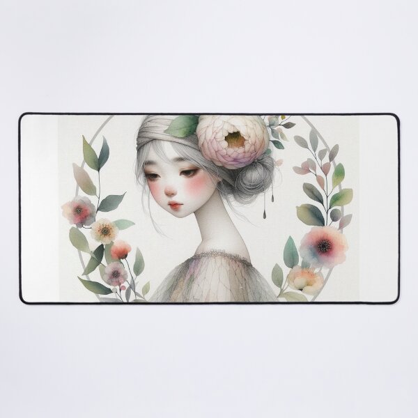 Item preview, Serene Spring Girl designed and sold by Beyondnote-Art.