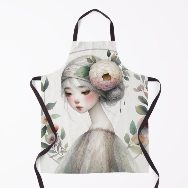 Item preview, Serene Spring Girl designed and sold by Beyondnote-Art.