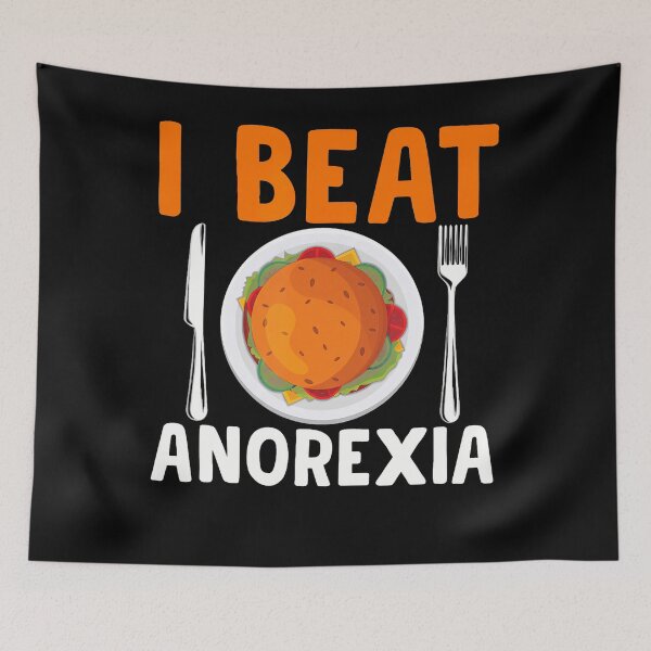 Item preview, I Survived Anorexia Funny Quote designed and sold by JoachimUnger.