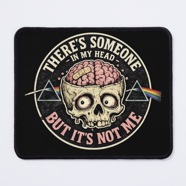 Item preview, Brain Damage "There's someone in my head but it's not me" designed and sold by ThePlace2BeN.