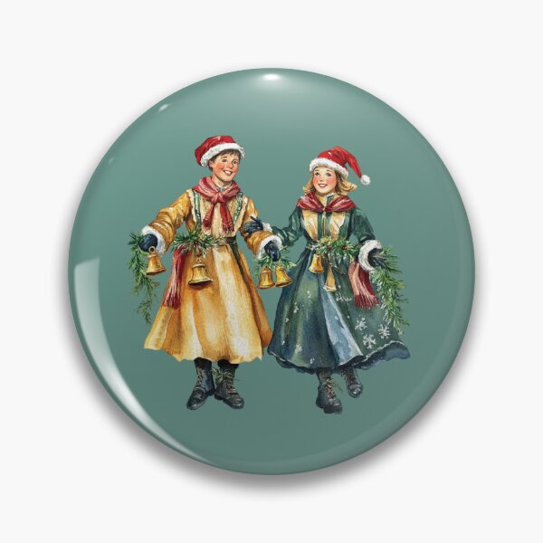 Item preview, Festive Caroling Children designed and sold by toKencrong.