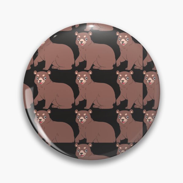 Item preview, Cute Brown Bear Seamless Pattern designed and sold by NAMASTHE WORLD.
