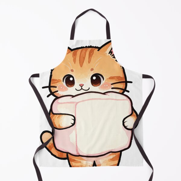 Item preview, Happy Orange Kitten with Mug a Marshmallow | Kawaii Cozy Kitty T-Shirt designed and sold by Nuttajak.