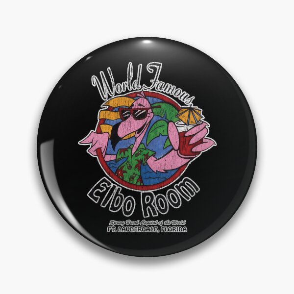 Item preview, World Famous Elbo Room Fort Lauderdale Spring Break Flamingo designed and sold by RosemarieFerry.