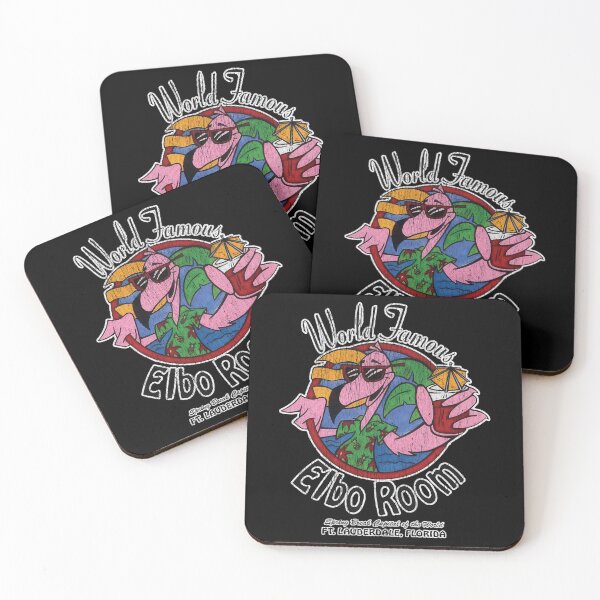 Item preview, World Famous Elbo Room Fort Lauderdale Spring Break Flamingo designed and sold by RosemarieFerry.