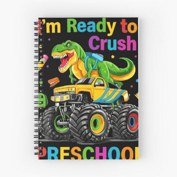 Item preview, I'M Ready To Crush Preschool Dinosaur Boys Back To School designed and sold by JoachimUnger.