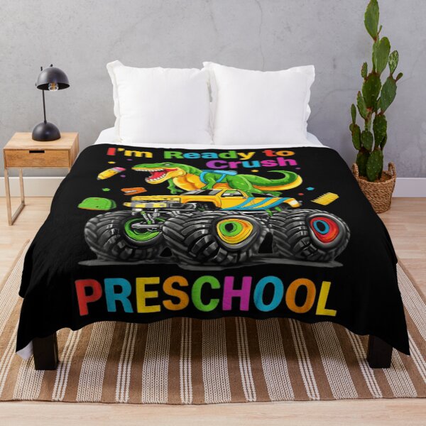 Item preview, I'M Ready To Crush Preschool Dinosaur Boys Back To School designed and sold by JoachimUnger.