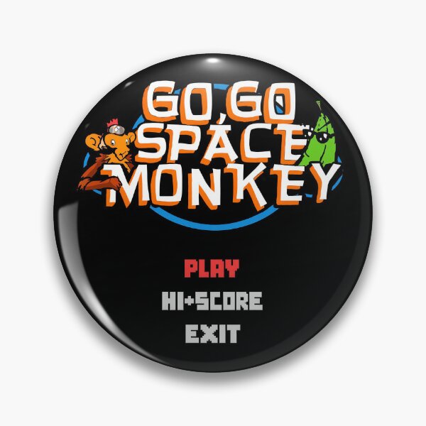 Item preview, Retro Arcade Space Monkey Art gta v designed and sold by Fictional Ink Society.
