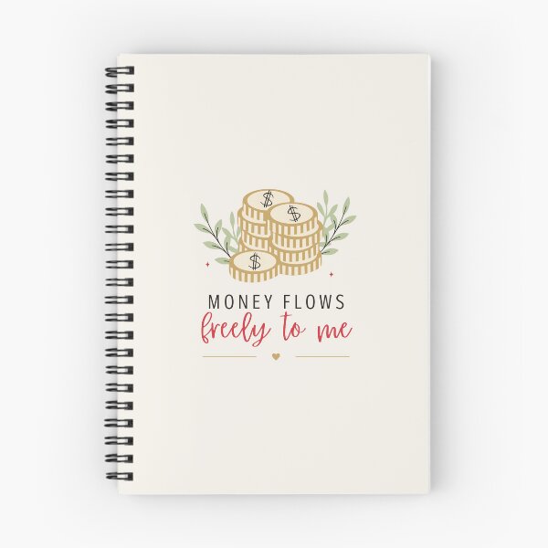 Item preview, Money Flows Freely to Me Abundance Affirmation designed and sold by GemsAnatomy.