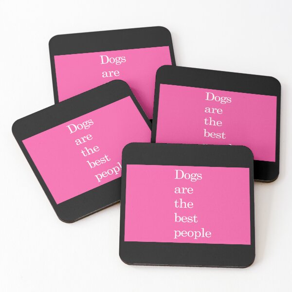 Item preview, Dogs are the best people designed and sold by Em&Nig.
