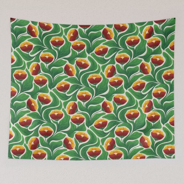 Item preview, Awesome Floral Pattern  designed and sold by Roodbone.