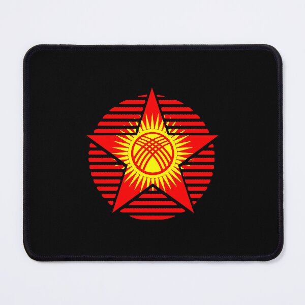 Item preview, Retro Kyrgyzstan Flag Star KG designed and sold by shitpostee.