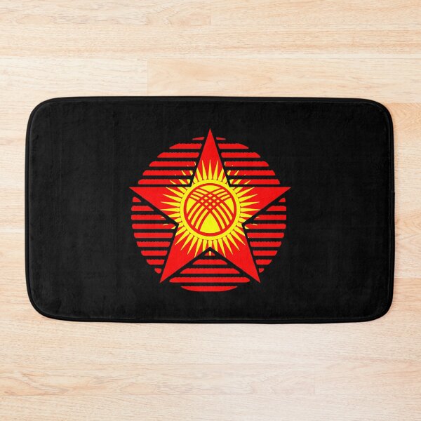 Item preview, Retro Kyrgyzstan Flag Star KG designed and sold by shitpostee.