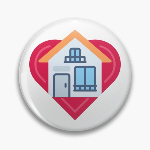 Item preview, Heart Home - Loving Home Sticker for Family & Comfort designed and sold by Tr Creative Design.