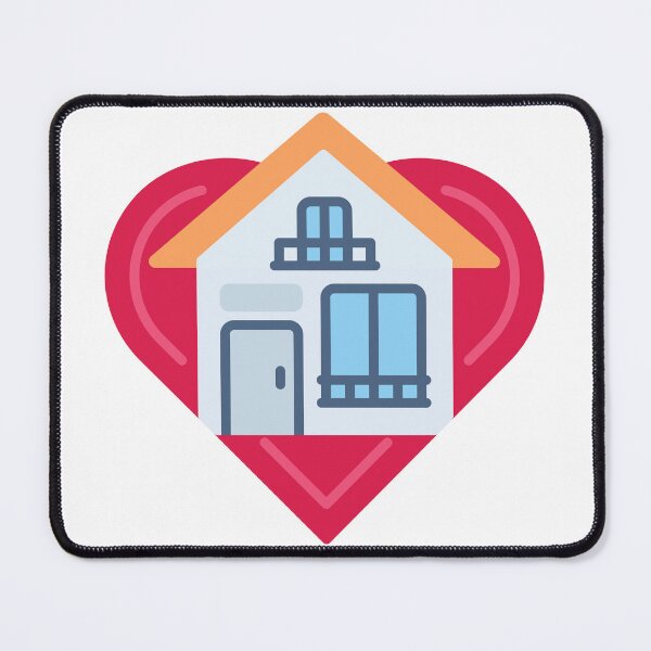 Item preview, Heart Home - Loving Home Sticker for Family & Comfort designed and sold by Tr Creative Design.