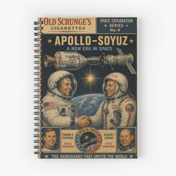 Item preview, Apollo Soyuz Link Up - Trading Card designed and sold by halibutgoatramb.