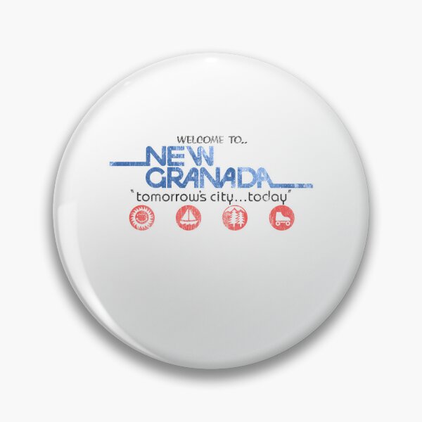 Item preview, New Granada Tomorrow's City Today Travel Icons designed and sold by RosemarieFerry.