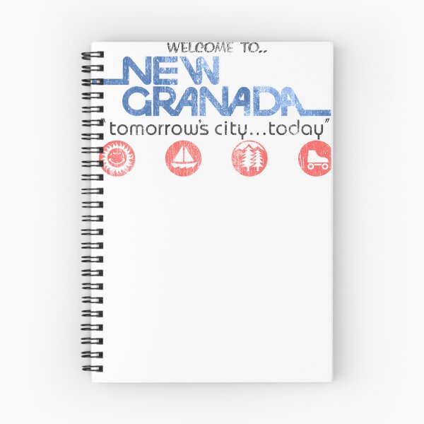 Item preview, New Granada Tomorrow's City Today Travel Icons designed and sold by RosemarieFerry.
