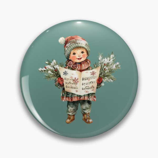 Item preview, Little Winter Caroler with Songbook designed and sold by toKencrong.