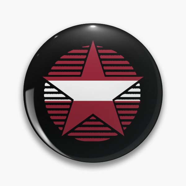 Item preview, Retro Latvia Flag Star LV designed and sold by shitpostee.