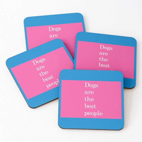 Item preview, Dogs are the best people designed and sold by Em&Nig.